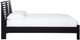 Signature Design by Ashley® Danziar Black King Slat Panel Bed-2