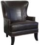 Porter International Designs Grant Espresso Accent Chair-0