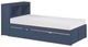 Homelegance® Nora Blue Twin Bookcase Platform Bed-2