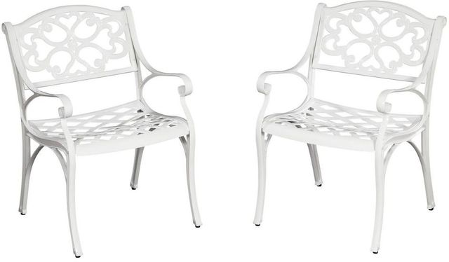homestyles® Sanibel 2-Piece White Chairs-2