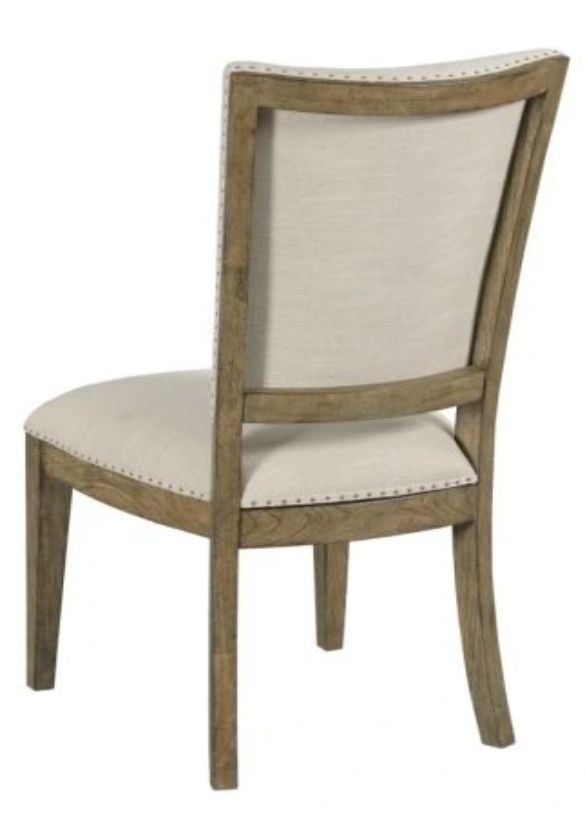 Kincaid® Plank Road Stone/White Howell Side Chair-1