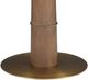 Fairfield® Provence Sandstone Dining Table with White Carrara Marble Top-4