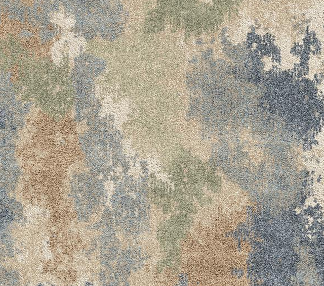 Orian Mystical Dreamy Muted Blue 5'3" x 7'6" Rug-1