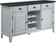 ACME Furniture Lanton Antique White/Natural Server-0