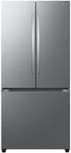 Samsung Bespoke AI 33" 24.5 Cu. Ft. Fingerprint Resistant Stainless Steel Freestanding French Door Refrigirator-0