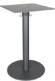 CabanaCoast® Customizable Origin Sol Sintered 24'' Outdoor Square Pedestal Bar Table-1