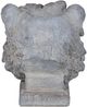 A & B Home Aged Gray Lion Planter-4