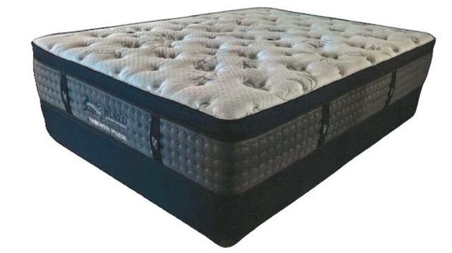 King Koil Hanover World Luxury Intimate 14" Wrapped Coil Plush Euro Top King Mattress-0