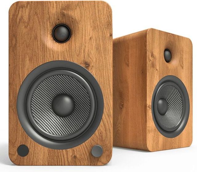 Kanto YU6 Bamboo (Pr.) Powered Speakers-0