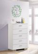 Coaster® Felicity Glossy White Chest-4