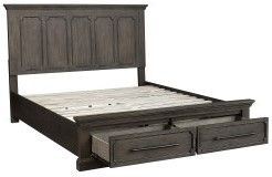 Mazin Furniture Toulon Oak Queen Bed-2