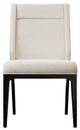 Century® Cadence Sweep Mocha/White Dining Side Chair-1
