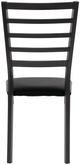 Homelegance® Flannery Black Side Chair-4