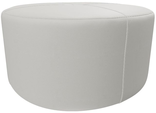 Craftmaster® Customizable CM Leather Cocktail Ottoman-1