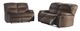 Signature Design by Ashley® Bolzano Coffee Two Seat Reclining Sofa-2