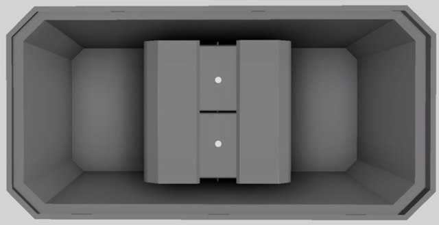 Vent-A-Hood® Designer Series 60" Gunsmoke Island Range Hood-1