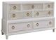 American WoodCrafters Switchgrass 5-Piece White King Panel Bedroom Set-3