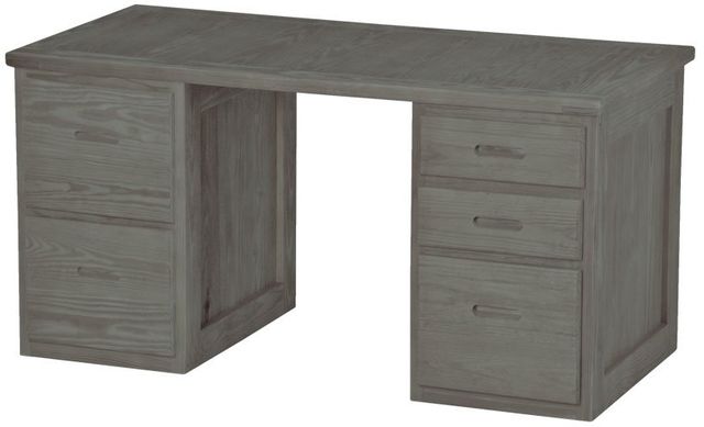 Crate Designs™ Furniture Graphite Lacquer Top Desk-0