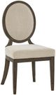 Universal Explore Home™ Montclair Cocoa/Silken Fog Oval Side Chair-0