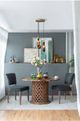 A & B Home Brown Triple Pendant Light-3