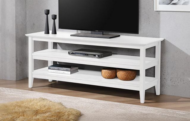 Winners Only® Quadra White 53" Entertainment Unit-2