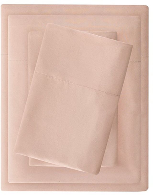 Olliix by Madison Park Blush Queen 3M Microcell All Season Moisture Wicking Lightweight Sheet Set-0