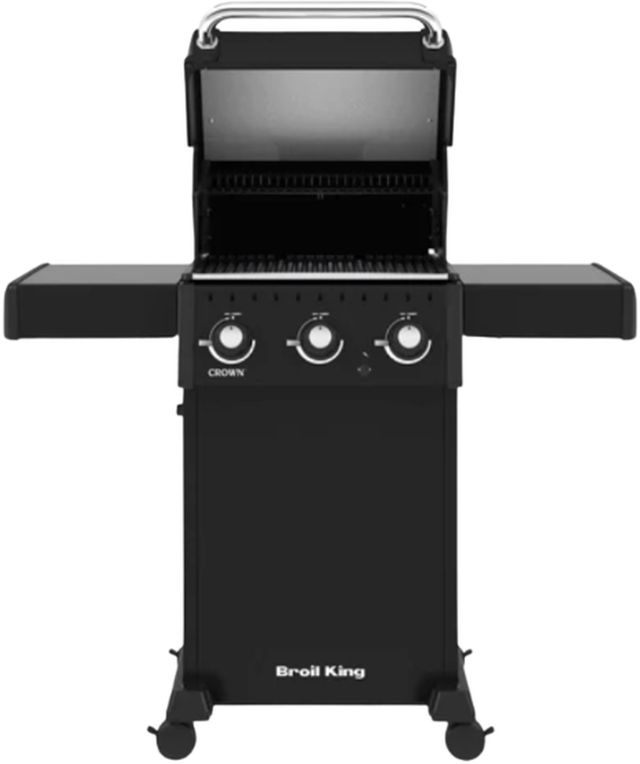 Broil King® Crown™ 310 3-Burner Black Freestanding Natural Gas Grill-1