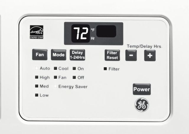 GE® 10000 BTU's Light Cool Gray Window Mount Air Conditioner-1