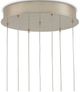 Currey & Company Pathos Antique Gold/Antique Silver/Matte Charcoal Round Multi-Drop Pendant Lighting-2