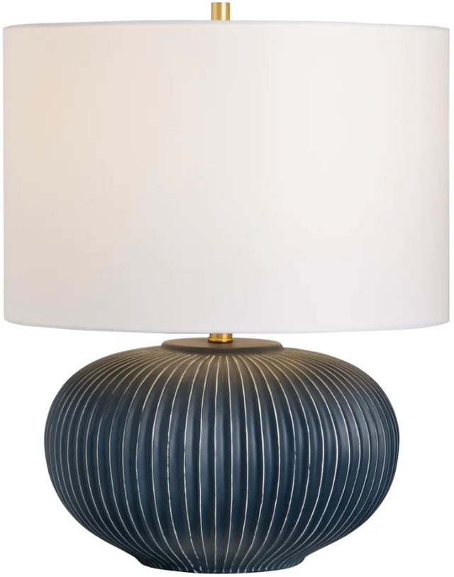 Crestview Collection Hamptons Blue Table Lamp-2
