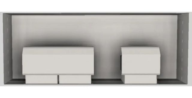 Vent-A-Hood® 54" Stainless Steel Contemporary Wall Mounted Range Hood-3