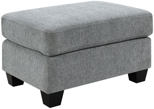 Intercon Baldwin Dalton Graphite Ottoman-0