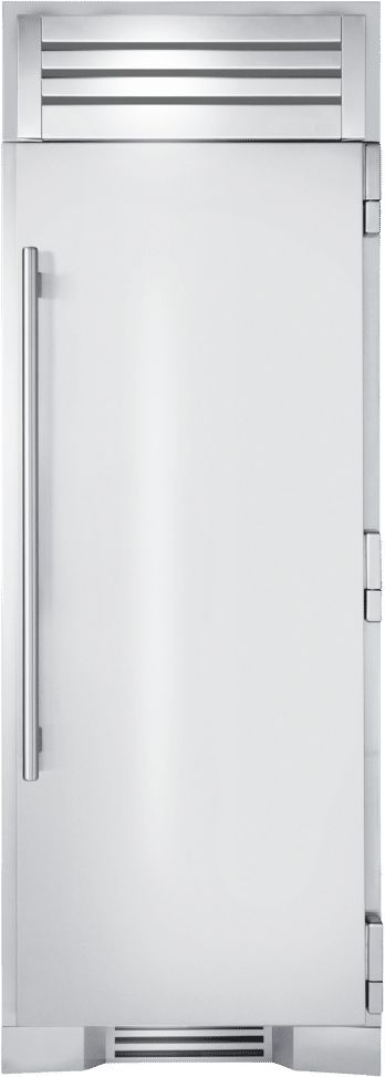 True® 30" 15.1 Cu. Ft. Stainless Steel Column Freezer-0