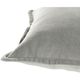 Surya Cotton Velvet Sea Foam 12"x30" Toss Pillow with Polyester Insert-2
