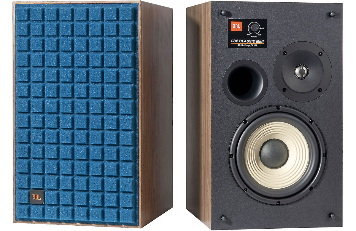JBL® L82 Classic MkII - Bookshelf Speakers (Blue Grilles) - Pair