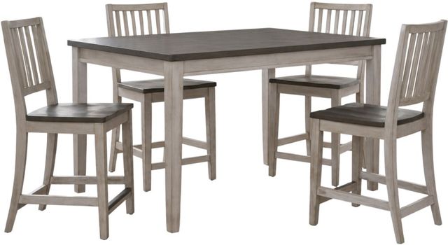 aspenhome® Caraway 5-Piece Aged Ivory Counter Set-0