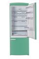 Unique Appliances Classic Retro 28" 17 Cu. Ft. Ocean Mist Turquoise Counter Depth Bottom Freezer Refrigerator-3