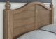 LM Co Home by Vaughan-Bassett Scotsman Natural Maple King Post Arched Bed with Post Plank Footboard-1