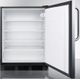 Accucold® by Summit® 24" 5.5 Cu. Ft. Stainless Steel Compact Refrigerator-2