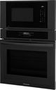 Frigidaire® 30” Black Oven/Micro Combo Electric Wall Oven with Air Fry-1