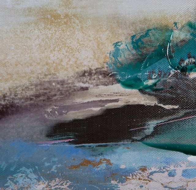 YHD Wave Goodbye Wall Art-3