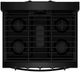 Whirlpool® 30" Black Freestanding Gas Range with Air Cooking Technology-2