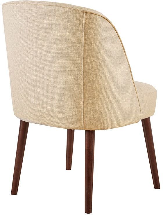 Olliix by Madison Park Bexley Natural Rounded Back Dining Chair-2