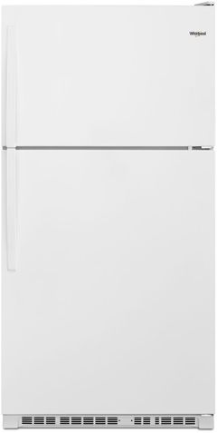 Whirlpool® 33 in. 20.5 Cu. Ft. White Top Freezer Refrigerator