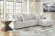 Signature Design by Ashley® Top Tier 3-Piece Alloy Right-Arm Facing Manual Reclining Sectional and Chaise-2