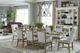 Parker House® Americana Modern 2-Piece Cotton/Weathered Natural Host Dining Chair-2