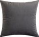 Livia Velvet Dark Gray Decorative Pillow-0