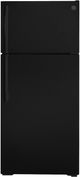 GE® 28" 16.6 Cu. Ft. ENERGY STAR® Black Top Freezer Refrigerator-0