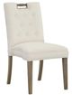 Fairfield® Customizable Entree Dining Short Back Armless Stack Dining Chair with Pull and Buttons-0