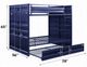 ACME Furniture Cargo Blue Full Over Full Bunk Bed-2